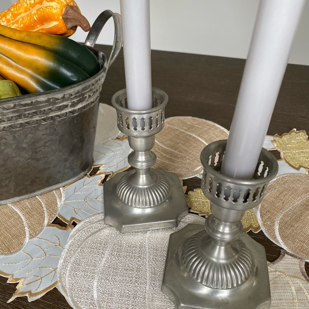 {Reed & Barton} Vintage candle holders